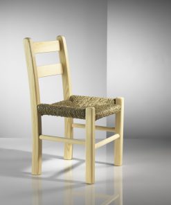 Aksel barnestol, ubehandlet furu