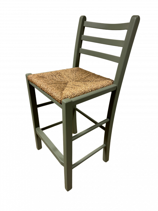 Barstol 80 cm, mørk grønn, 6 stk -50%!